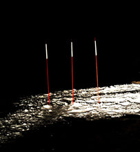 Load image into Gallery viewer, 48" x 5/16" -Solid, Reflective Fiberglass Stakes - ORANGE