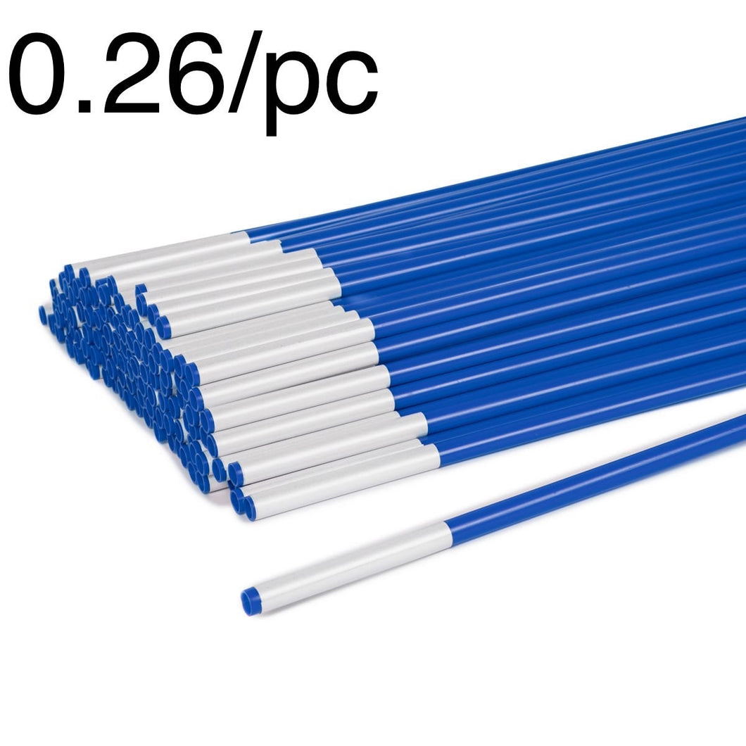 32” Length - BLUE Reflective - (3/8” diameter)     *0.26 / pc*
